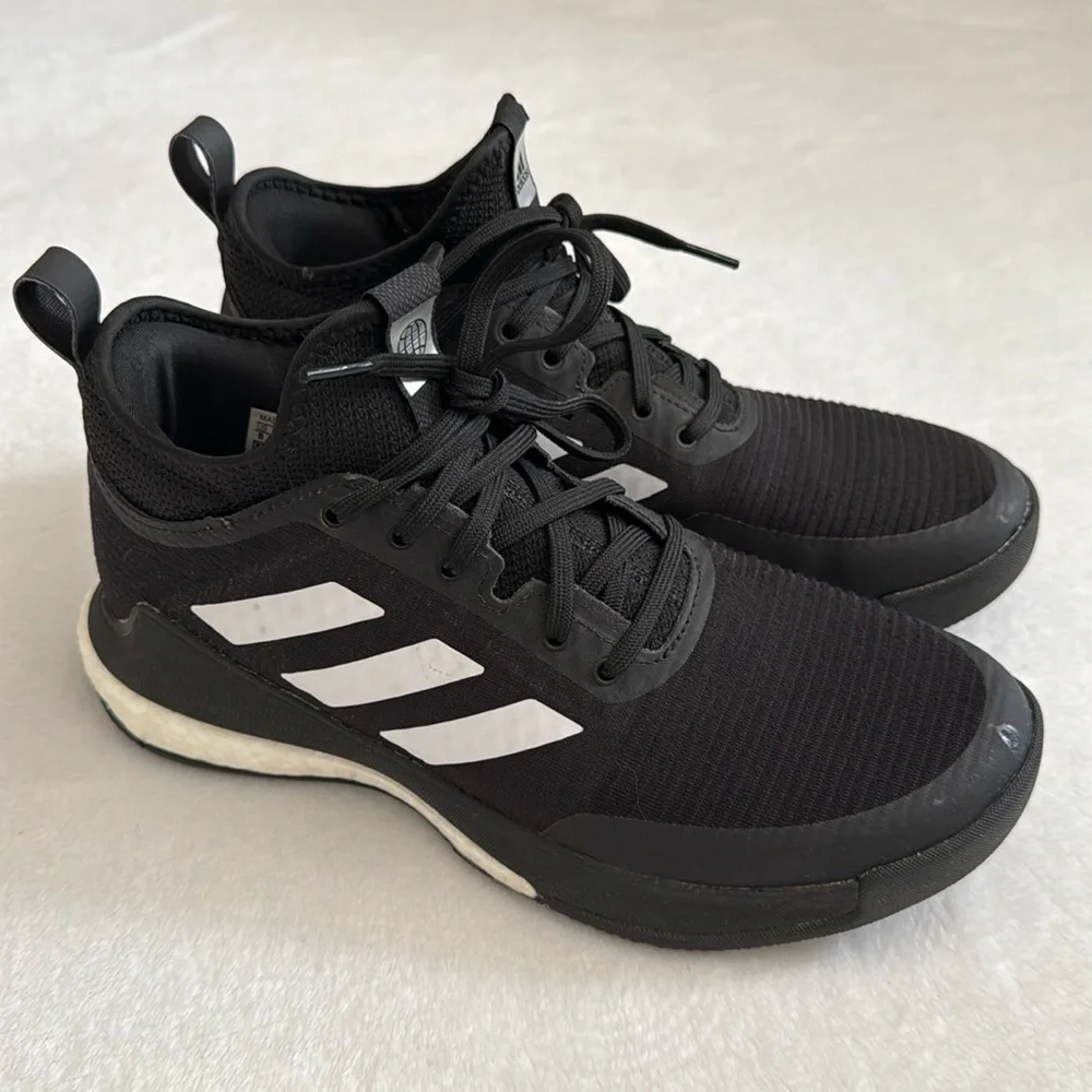 Adidas | CrazyFlight Mid Top Indoor Volleyball Sneaker FX1791 Black/White (8)